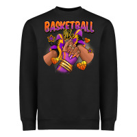 Black Basketball life afro girl sneakers Heavyweight Sweatshirt - RanaPortraitStore