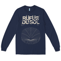 Navy rüfus dusol LA Long Sleeve Tee - linhVisuals