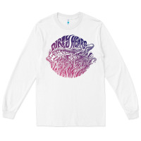 White dirty heads Long Sleeve Tee - linhVisuals