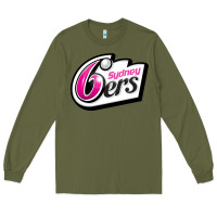 Army Green sydney sixers Long Sleeve Tee - linhVisuals