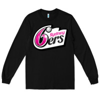 Black sydney sixers Long Sleeve Tee - linhVisuals