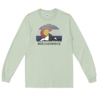 Matcha breckenridge colorado x co flag mountain peak raglan baseball tee Long Sleeve Tee - linhVisuals