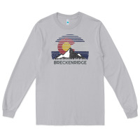 Moon Dust breckenridge colorado x co flag mountain peak raglan baseball tee Long Sleeve Tee - linhVisuals