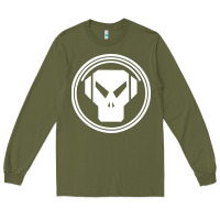Army Green metalheadz Long Sleeve Tee - linhVisuals