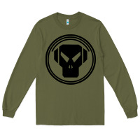 Army Green metalheadz Long Sleeve Tee - linhVisuals