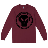 Burgundy metalheadz Long Sleeve Tee - linhVisuals