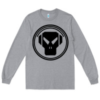 Heather Grey metalheadz Long Sleeve Tee - linhVisuals
