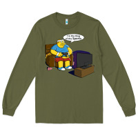 Army Green the king of the sports Long Sleeve Tee - linhVisuals