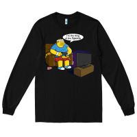 Black the king of the sports Long Sleeve Tee - linhVisuals