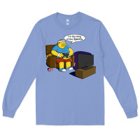 Colony Blue the king of the sports Long Sleeve Tee - linhVisuals