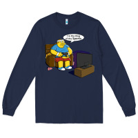 Navy the king of the sports Long Sleeve Tee - linhVisuals