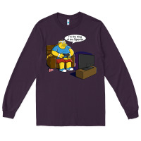 Plum the king of the sports Long Sleeve Tee - linhVisuals