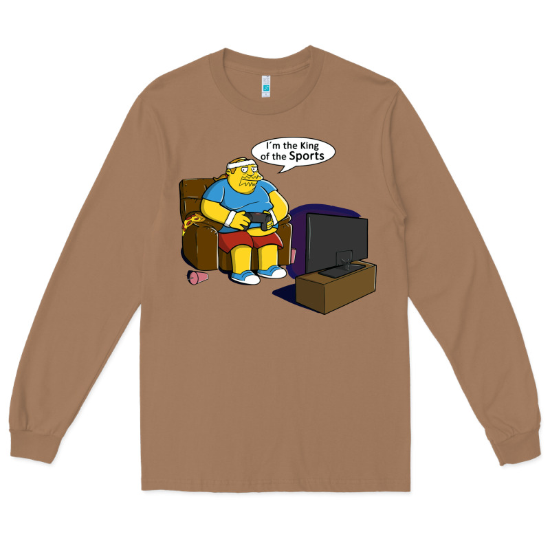 The King Of The Sports Long Sleeve Tee by linhVisuals | Teevron