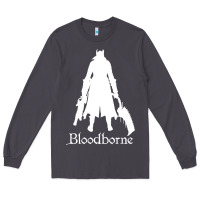 Smoke bloodborne zipped Long Sleeve Tee - linhVisuals
