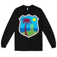 Black west indies cricket Long Sleeve Tee - linhVisuals