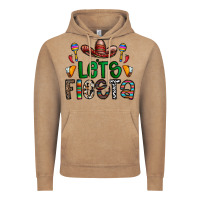 Vintage Coffee fiesta Vintage Hoodie - CowhideDigitalArt