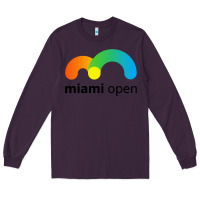 Plum miami open Long Sleeve Tee - linhVisuals
