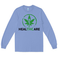 Colony Blue healthcare thc marijuana cannabis medical Long Sleeve Tee - linhVisuals