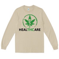 Mushroom healthcare thc marijuana cannabis medical Long Sleeve Tee - linhVisuals