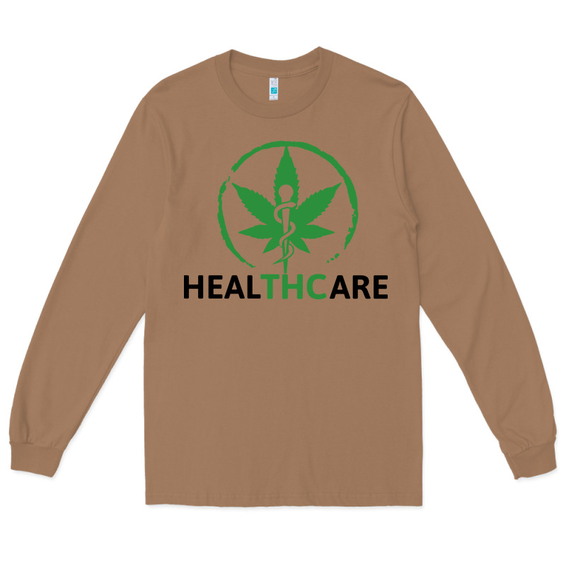 Healthcare Thc Marijuana Cannabis Medical Long Sleeve Tee by linhVisuals | Teevron