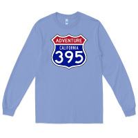 Colony Blue california usa highway 395 hiking fishing climbing adventure premium Long Sleeve Tee - linhVisuals