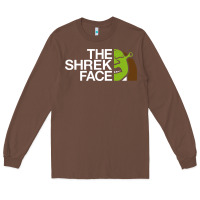 Chestnut the shrek face Long Sleeve Tee - linhVisuals