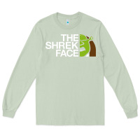 Matcha the shrek face Long Sleeve Tee - linhVisuals