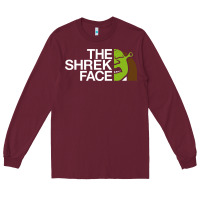 The Shrek Face Long Sleeve Tee | Teevron