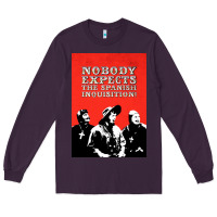Plum nobody expects the spanish inquisition Long Sleeve Tee - linhVisuals