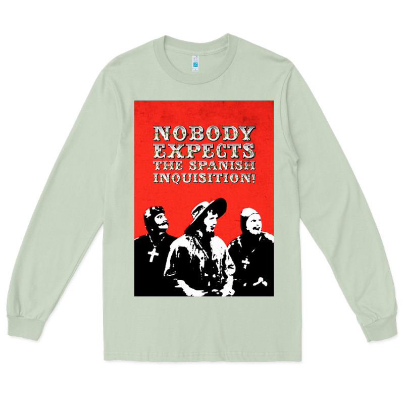 Nobody Expects The Spanish Inquisition Long Sleeve Tee by linhVisuals | Teevron