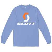 Colony Blue scott company bike Long Sleeve Tee - linhVisuals