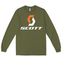 Army Green scott company bike Long Sleeve Tee - linhVisuals