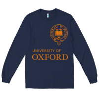 Navy oxford Long Sleeve Tee - linhVisuals