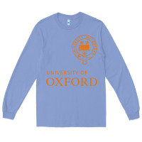 Colony Blue oxford Long Sleeve Tee - linhVisuals