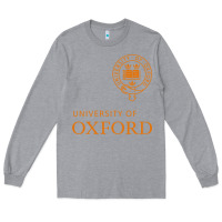Heather Grey oxford Long Sleeve Tee - linhVisuals