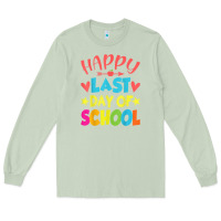 Matcha happy last day of school teacher boys girls school last day Long Sleeve Tee - linhVisuals