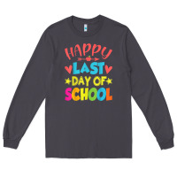 Smoke happy last day of school teacher boys girls school last day Long Sleeve Tee - linhVisuals