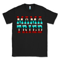 Black Mama Tried Serape Classic Tee - CowCowDesign