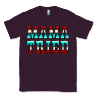 Plum Mama Tried Serape Classic Tee - CowCowDesign