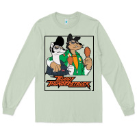 Matcha buddy thunderstruck friend Long Sleeve Tee - linhVisuals