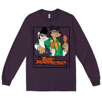 Plum buddy thunderstruck friend Long Sleeve Tee - linhVisuals