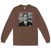 Chestnut swans reflecting elephants 1937 by salvador dali 83665573 Long Sleeve Tee - linhVisuals