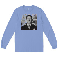 Colony Blue swans reflecting elephants 1937 by salvador dali 83665573 Long Sleeve Tee - linhVisuals