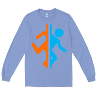 Colony Blue portal   portal Long Sleeve Tee - linhVisuals