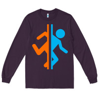 Plum portal   portal Long Sleeve Tee - linhVisuals