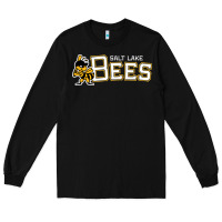 Black salt lake city bees Long Sleeve Tee - linhVisuals