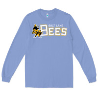 Colony Blue salt lake city bees Long Sleeve Tee - linhVisuals