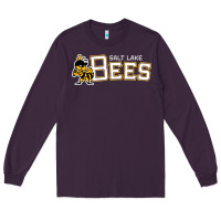 Plum salt lake city bees Long Sleeve Tee - linhVisuals