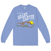Colony Blue arizona grand canyon greetings souvenir tee shirt Long Sleeve Tee - linhVisuals