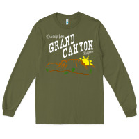 Army Green arizona grand canyon greetings souvenir tee shirt Long Sleeve Tee - linhVisuals